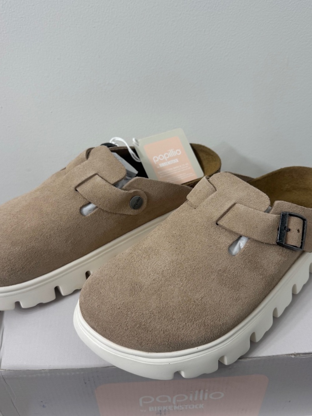 Birkenstock Papillio Boston Chunky Platform Clog EU 39 US 8–8.5 Narrow , NEW - Picture 5 of 15